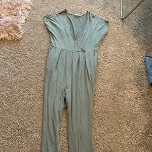 A beautiful Soul (Altard State) green jogger jumpsuit
